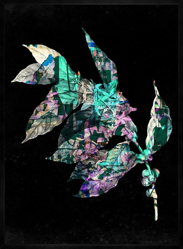 Botanical 4 Black Print