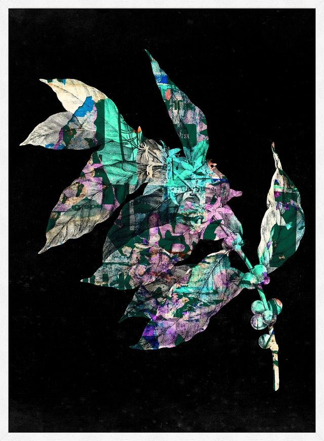 Botanical 4 Black Print