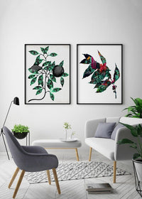 Botanical 4 White Print