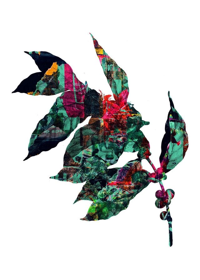 Botanical 4 White Print