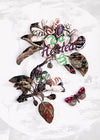 Botanical 7 Floral Typography Print