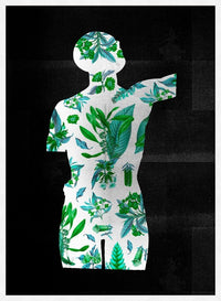 Botanical Anatomy Green Print