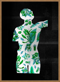 Botanical Anatomy Green Print
