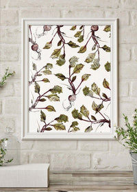 Botanical Beetroot Print