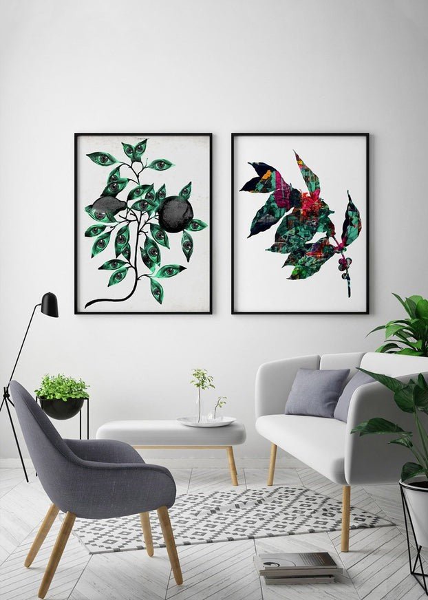 Botanical Eyes Print