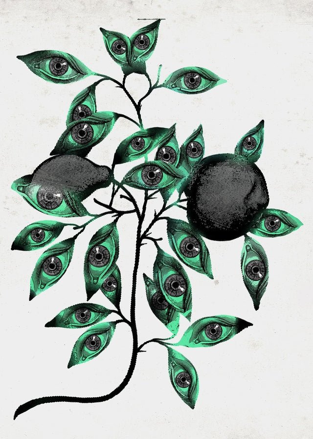 Botanical Eyes Print