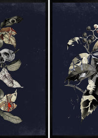 Botanical Skulls Print Bundle