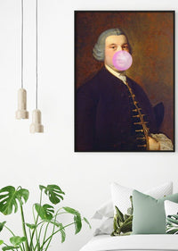Bubblegum Gent Print