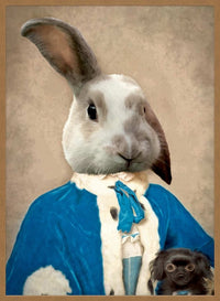 Bunny Portrait Print