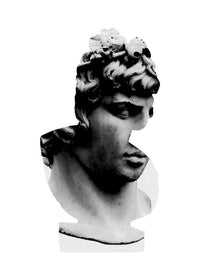 Bust 1 Black and White Print