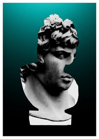 Bust 1 Green Print