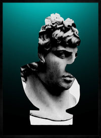 Bust 1 Green Print