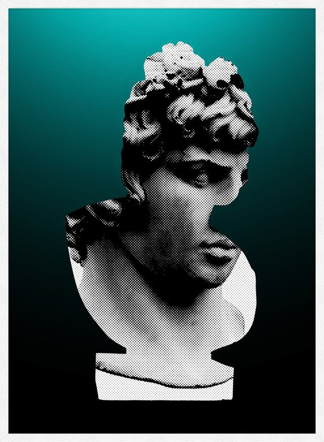 Bust 1 Green Print