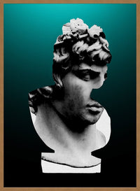 Bust 1 Green Print