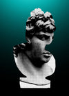 Bust 1 Green Print