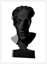 Bust 2 Black and White Print