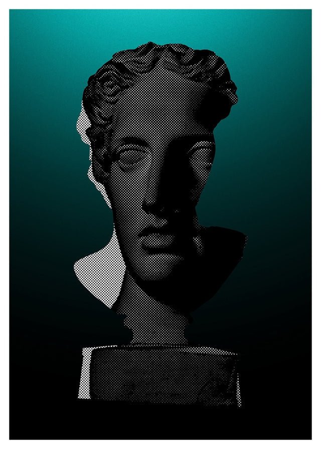 Bust 2 Green Print