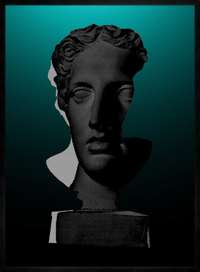 Bust 2 Green Print