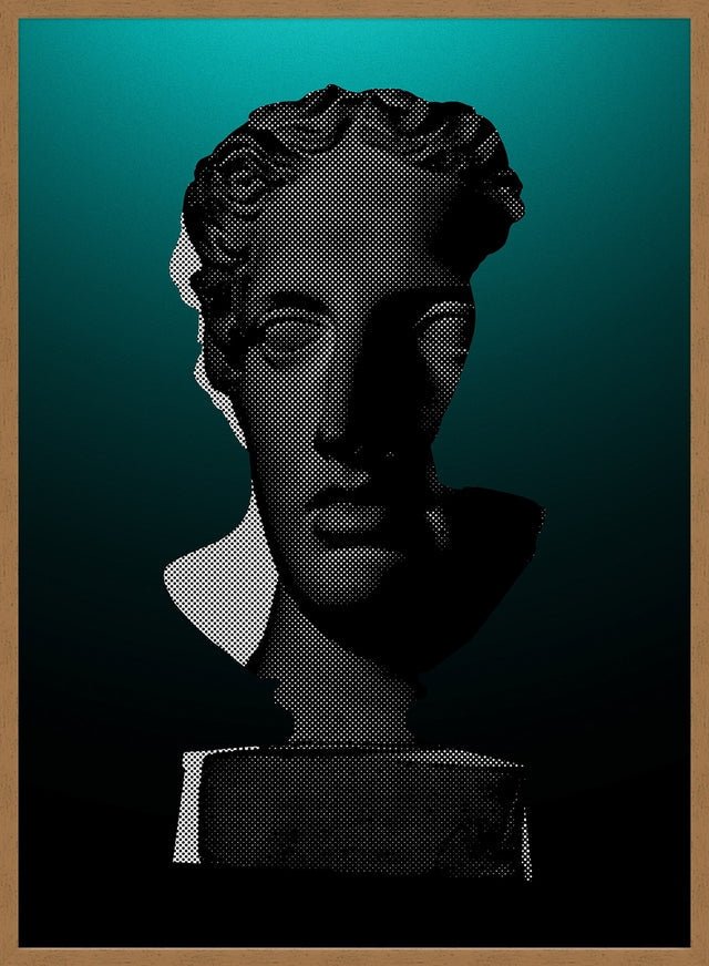 Bust 2 Green Print