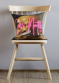 Carpe Noctem Altered Art Cushion