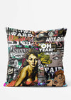 Comic Book Urban Art Cushion