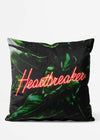 Heartbreaker Neon Type Retro Cushion