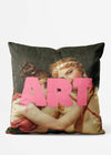 ART Pink Altered Art Cushion