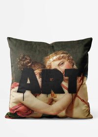 ART Black Altered Art Cushion