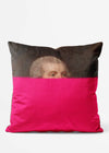 Pink Submerged Paint Portrait Cushion