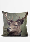 Stag 2 Animal Portrait Cushion