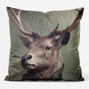 Stag 2 Animal Portrait Cushion