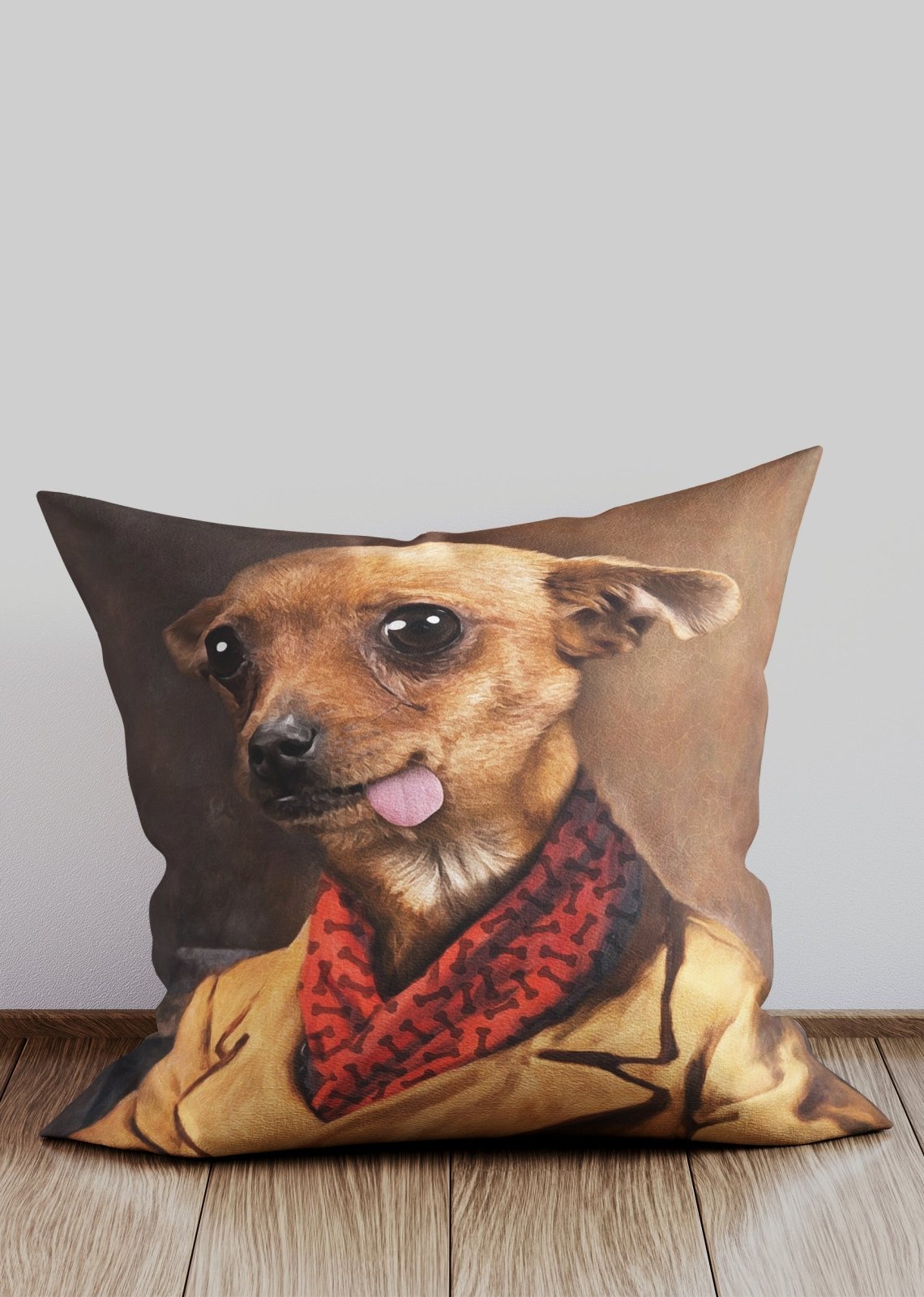 Chihuahua Animal Portrait Cushion