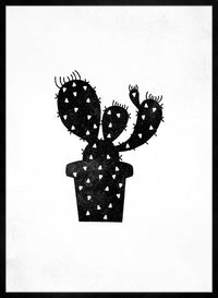 Cactus Silhouette Triangle Print