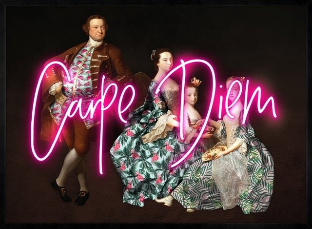 Carpe Diem Neon Print