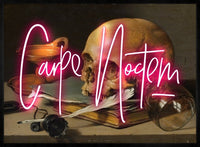 Carpe Noctem Neon Print
