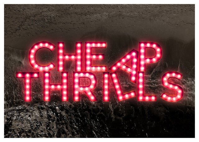 Cheap Thrills Fairground Lights Print