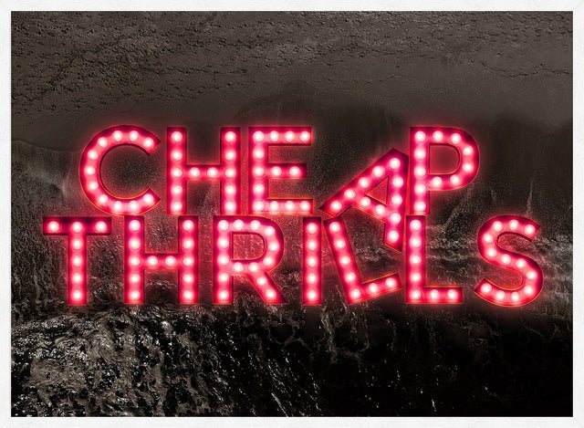 Cheap Thrills Fairground Lights Print