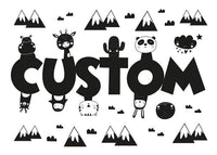 Critters Personalised Name Print