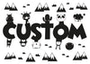 Critters Personalised Name Print