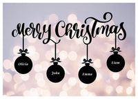 Custom Baubles Print