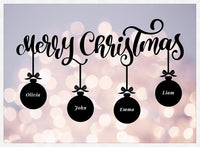 Custom Baubles Print