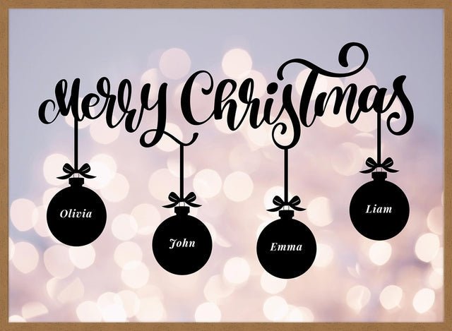 Custom Baubles Print
