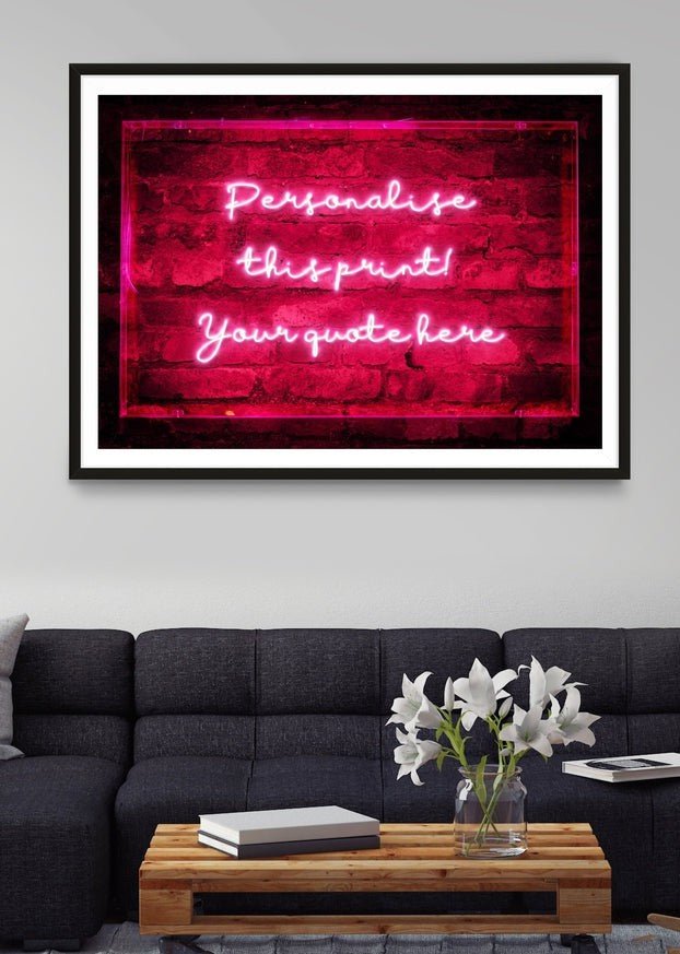 Custom Handwritten Neon Sign