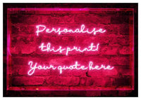 Custom Handwritten Neon Sign