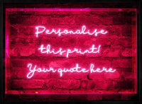 Custom Handwritten Neon Sign
