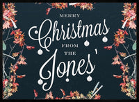 Custom Merry Christmas Script Print