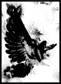 Dove Graffiti Print