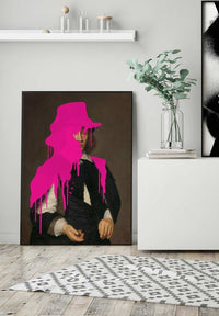 Drippy Dirck Portrait Print