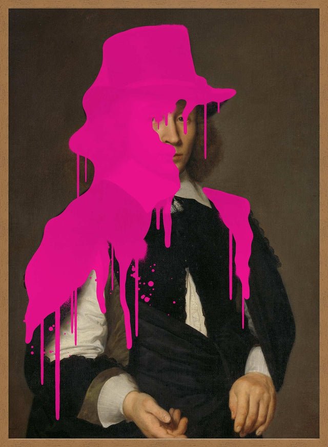 Drippy Dirck Portrait Print