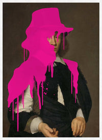 Drippy Dirck Portrait Print